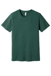 Bella + Canvas 3001CVC Unisex CVC Blend Short Sleeve T-Shirt – Heather Forest