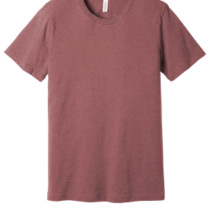 Bella + Canvas 3001CVC Unisex CVC Blend Short Sleeve T-Shirt – Heather Mauve