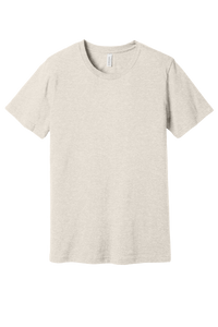 Bella + Canvas 3001CVC Unisex CVC Blend Short Sleeve T-Shirt – Heather Natural