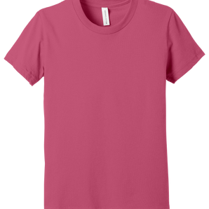 Bella + Canvas 3001Y Youth Jersey Short Sleeve T-Shirt – Berry