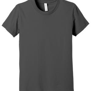 Bella + Canvas 3001Y Youth Jersey Short Sleeve T-Shirt – Dark Grey