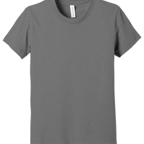 Bella + Canvas 3001YCVC Youth CVC Blend Short Sleeve T-Shirt – Deep Heather