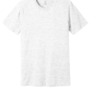 Bella + Canvas 3001CV Unisex Jersey Short Sleeve T-Shirt – Ash
