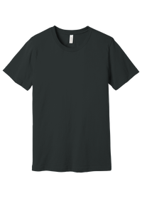 Bella + Canvas 3001CV Unisex Jersey Short Sleeve T-Shirt – Dark Grey