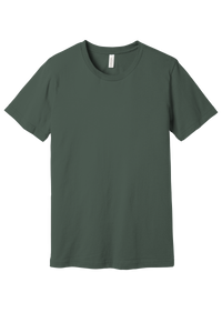 Bella + Canvas 3001CV Unisex Jersey Short Sleeve T-Shirt – Military Green