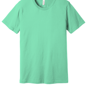 Bella + Canvas 3001CV Unisex Jersey Short Sleeve T-Shirt – Mint