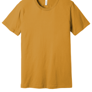 Bella + Canvas 3001CV Unisex Jersey Short Sleeve T-Shirt – Mustard