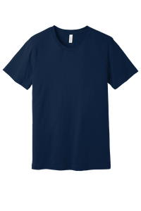 Bella + Canvas 3001CV Unisex Jersey Short Sleeve T-Shirt – Navy