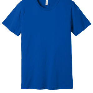 Bella + Canvas 3001CV Unisex Jersey Short Sleeve T-Shirt – True Royal
