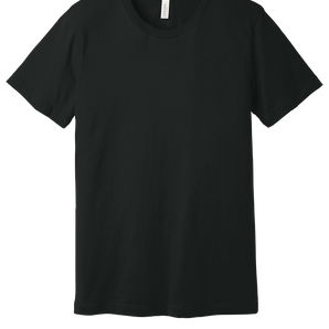 Bella + Canvas 3001CV Unisex Jersey Short Sleeve T-Shirt – Vintage Black