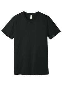 Bella + Canvas 3001CV Unisex Jersey Short Sleeve T-Shirt – Vintage Black