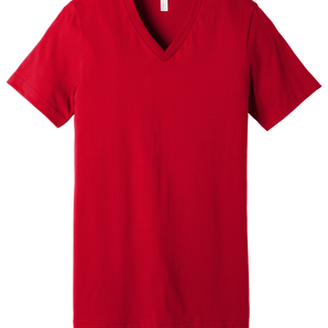 Bella Canvas Bella + Canvas 3005 – Red Size S - Front View