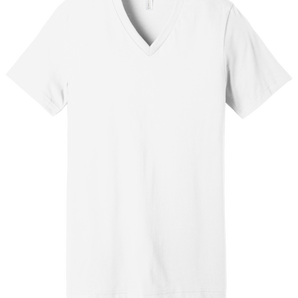 Bella Canvas Bella + Canvas 3005 – White Size S - Front View