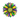Mardi Gras Sunflower Design - DTF Ready To Press