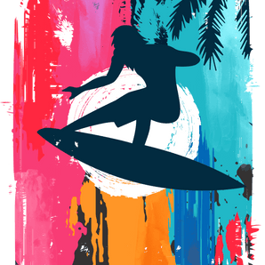 Cool Surf Design DTF-Ready to Press (V1) | Iris DTF