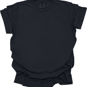 Comfort Colors 1717CL – Black Size S - Front View