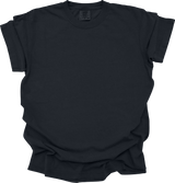 Comfort Colors 1717CL – Black Size S - Front View