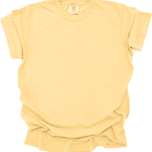 Comfort Colors 1717CL – Butter Size S - Front View