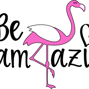 Funny Flamingo Design - DTF Ready To Press
