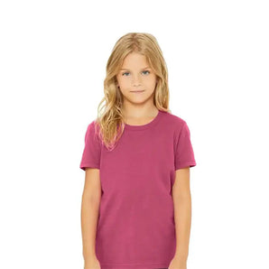 Bella Canvas 3001Y Youth Jersey Tee - Iris DTF 