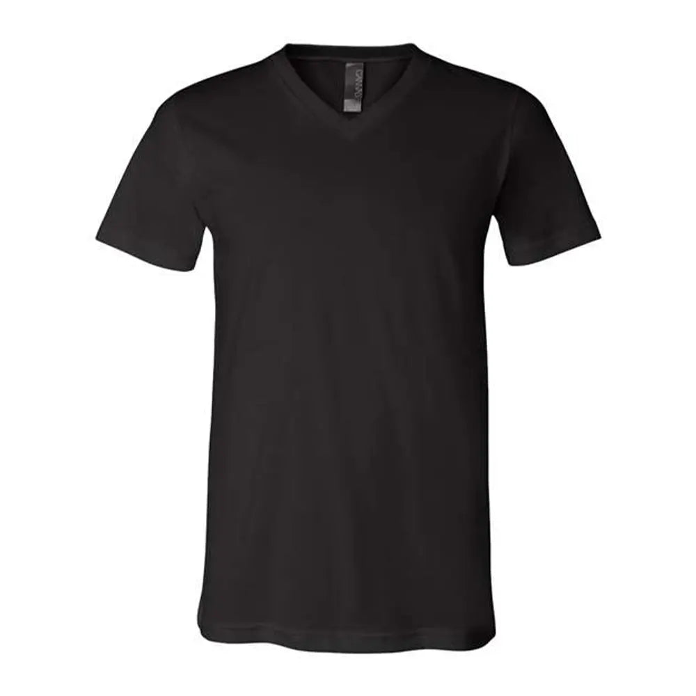 Custom | Bella + Canvas 3005 Jersey V-Neck Unisex Tee - Iris DTF 