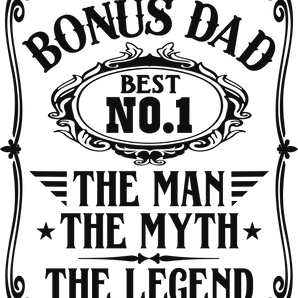 Bonus Dad Design - DTF Ready To Press