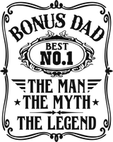 Bonus Dad Design - DTF Ready To Press