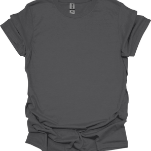 Gildan 64000 Unisex Softstyle Ringspun Short Sleeve T-Shirt – Charcoal