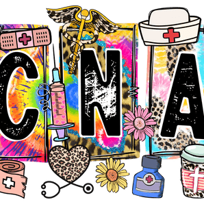 CNA Nurse Western Design - DTF Ready To Press