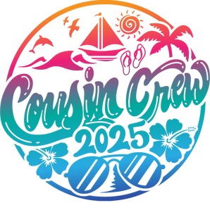2025 Matching Cousin Crew Design Ready to Press | Iris DTF