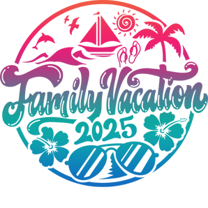 2025 Matching Family Vacation Design | Iris DTF