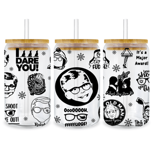 UV DTF 16 oz Libbey Cup A Christmas Story V1 | Iris DTF