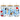 Bluey and Present Glass Cup Wrap Ready to Press | Iris DTF