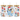UV DTF 16 Oz Libbey Glass Cup Wrap - Christmas Bluey