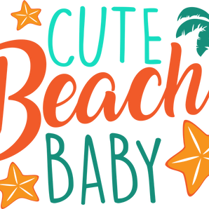Cute Beah Baby Design - DTF Ready To Press