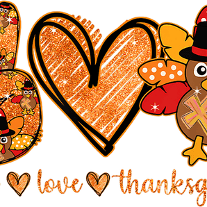 Thanksgiving Design - DTF Ready To Press