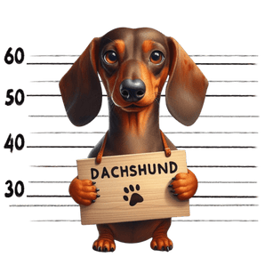 Dachshund Dog Design - DTF Ready To Press