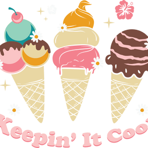 Keepin' It Cood Design - DTF Ready To Press