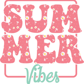 Retro Summer Vibes DTF Design Ready to Press V2 | Iris DTF