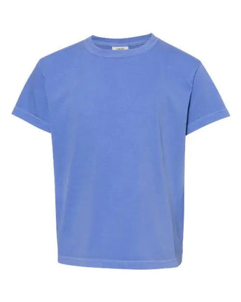 Comfort Colors 9018 Garment-Dyed Heavyweight Youth T-Shirt - Iris DTF 