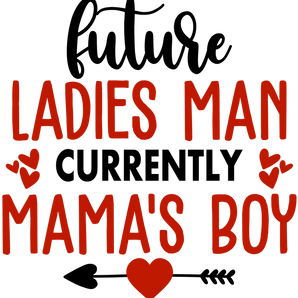 Future Ladies Man Currently Mama's Boy Design | Iris DTF