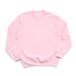 Gildan 18000 Unisex Heavy Blend Crewneck Sweatshirt – Light Pink