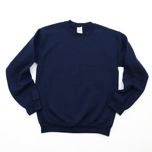 Gildan 18000 – Navy Size S - Front View