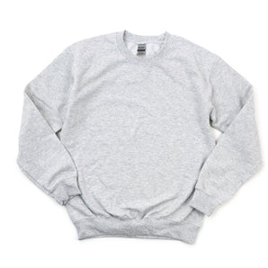 Gildan 18000 Unisex Heavy Blend Crewneck Sweatshirt – Ash