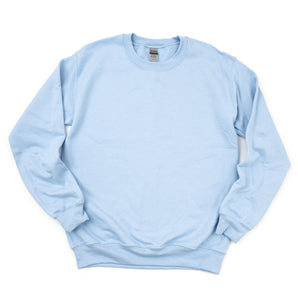 Gildan 18000 Unisex Heavy Blend Crewneck Sweatshirt – Light Blue