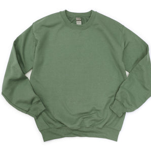 Gildan 18000 Unisex Heavy Blend Crewneck Sweatshirt – Military Green