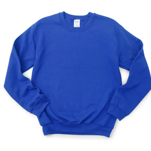 Gildan 18000 Unisex Heavy Blend Crewneck Sweatshirt – Royal