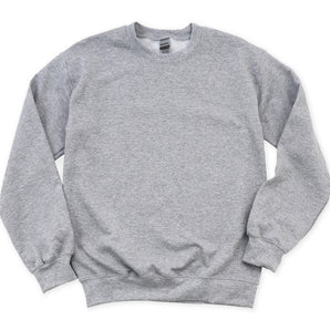 Gildan 18000 – Sport Grey Size S - Front View