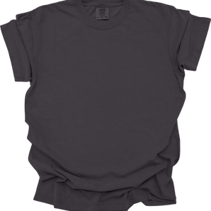 Comfort Colors 1717CL – Graphite Size S - Front View