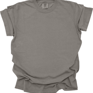 Comfort Colors 1717CL – Grey Size S - Front View